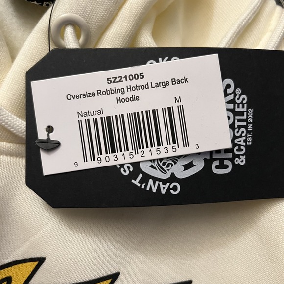 Crooks & Castles Hoodie Mens Medium Oversize Robbing Hotrod Graphic 2000s‎ - Picture 13 of 16